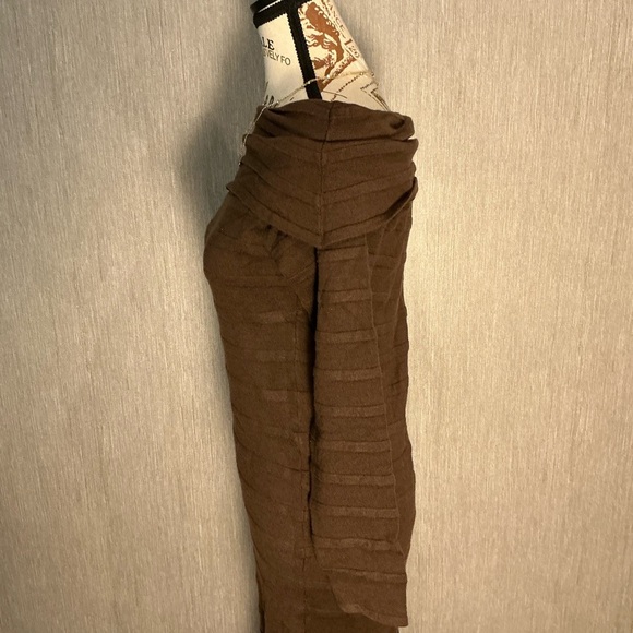 Chic Long Sleeve Brown Dress Size US Large or 8/10 - Picture 4 of 16